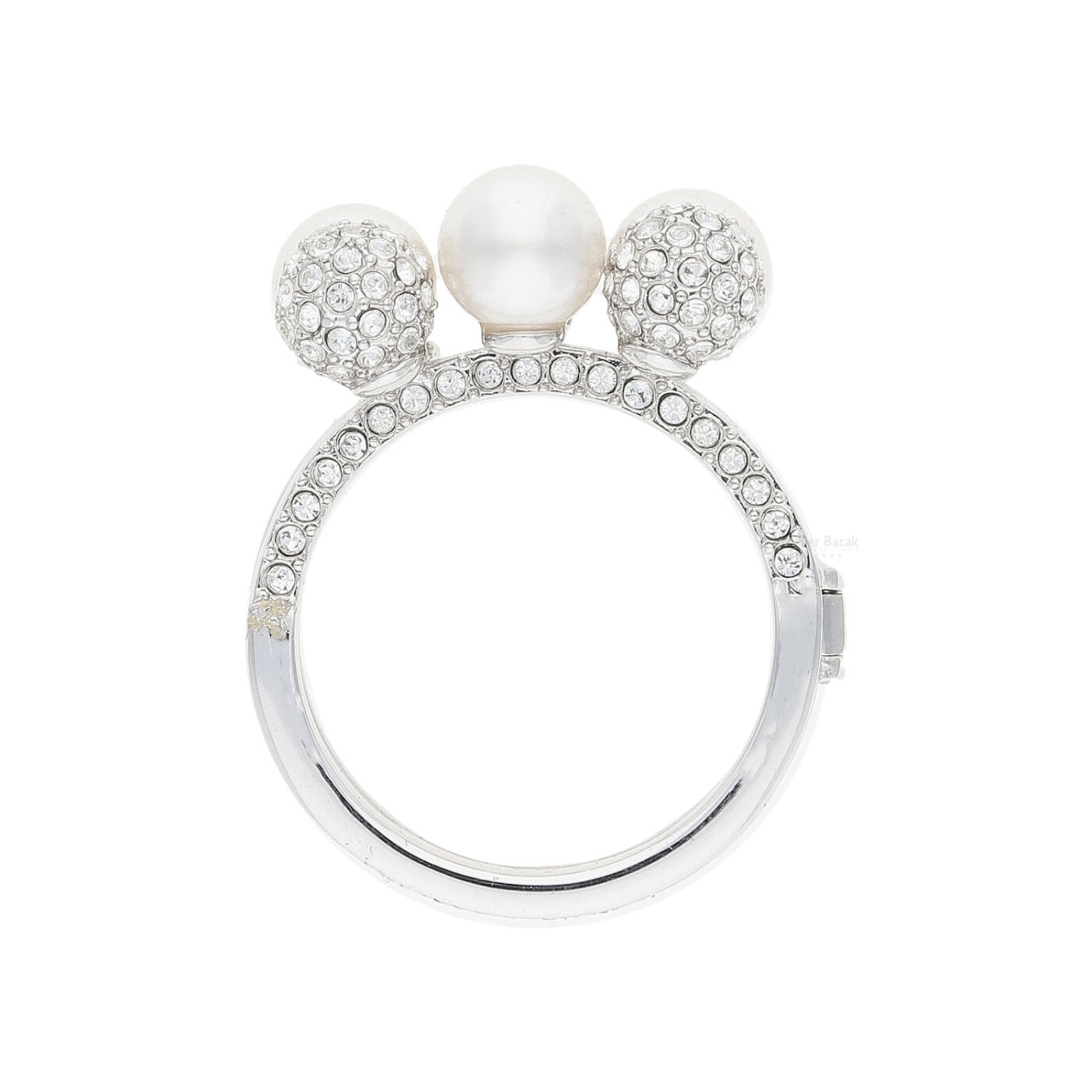 Set 2 anelli Swarovski Fundamental - Misura 55