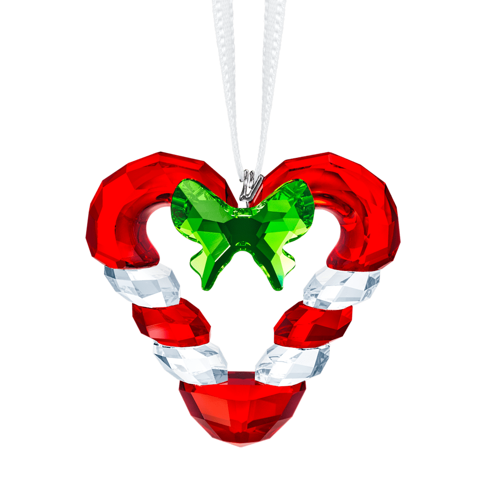 Decorazioni Natalizie Swarovski Bastoncino Di Zucchero A Cuore 2019