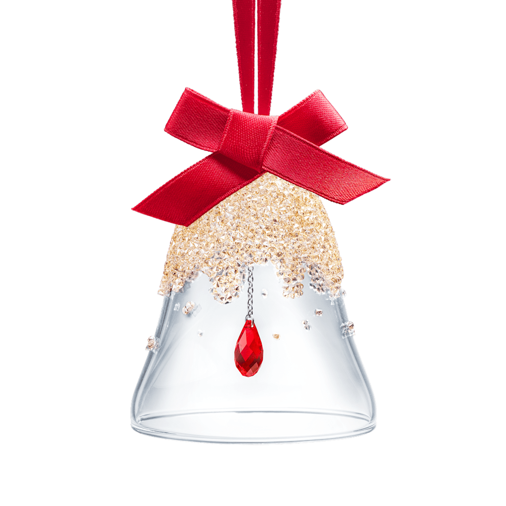 Decorazioni Natalizie Swarovski Joyful Ornaments Campanella Di Natale Piccola