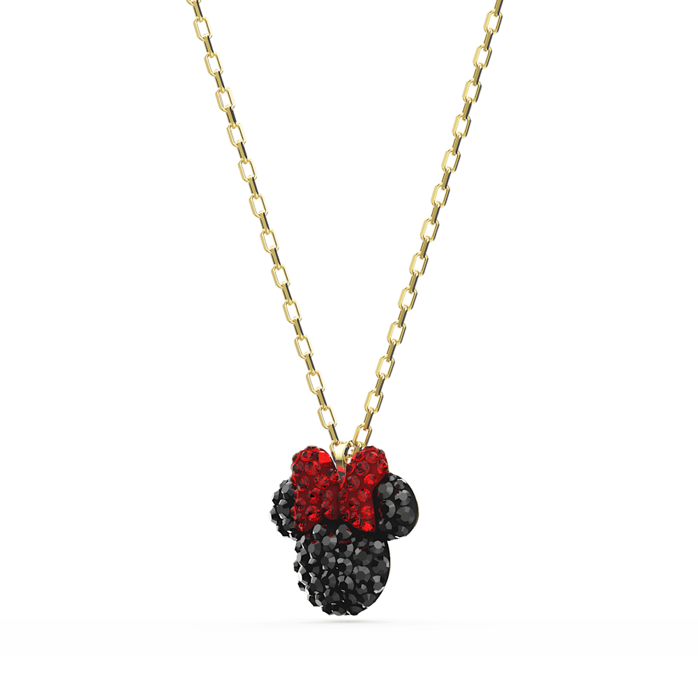 Collana con Pendente Swarovski Mickey & Minnie Silhouette Minnie