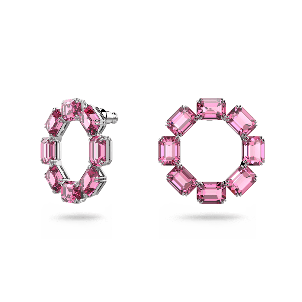 Orecchini a Lobo Swarovski Millenia Hoop
