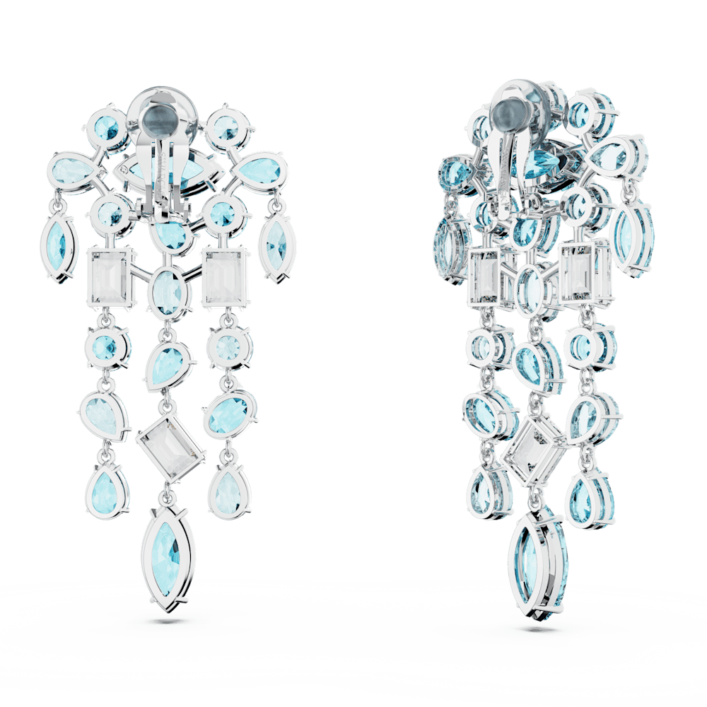 Orecchini Pendenti Swarovski Gema a Clip Chandelier