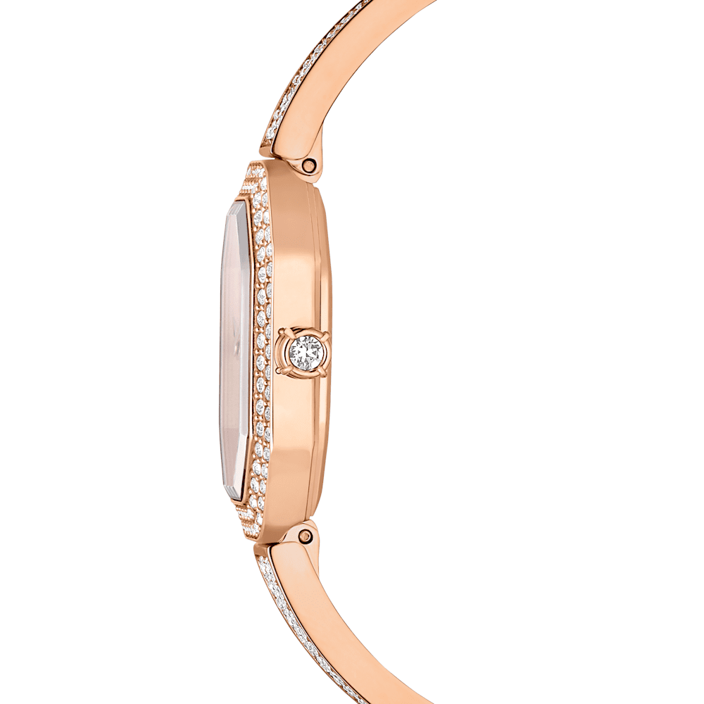 Orologio Swarovski Dextera Bangle Pvd Oro Rosa e Cristalli