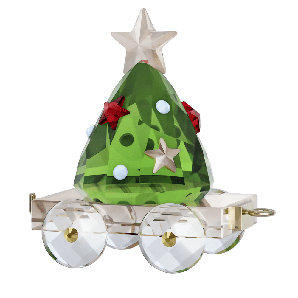 Decorazioni Natalizie Swarovski Holiday Cheers Edizione Annuale 2026 Vagone con Albero