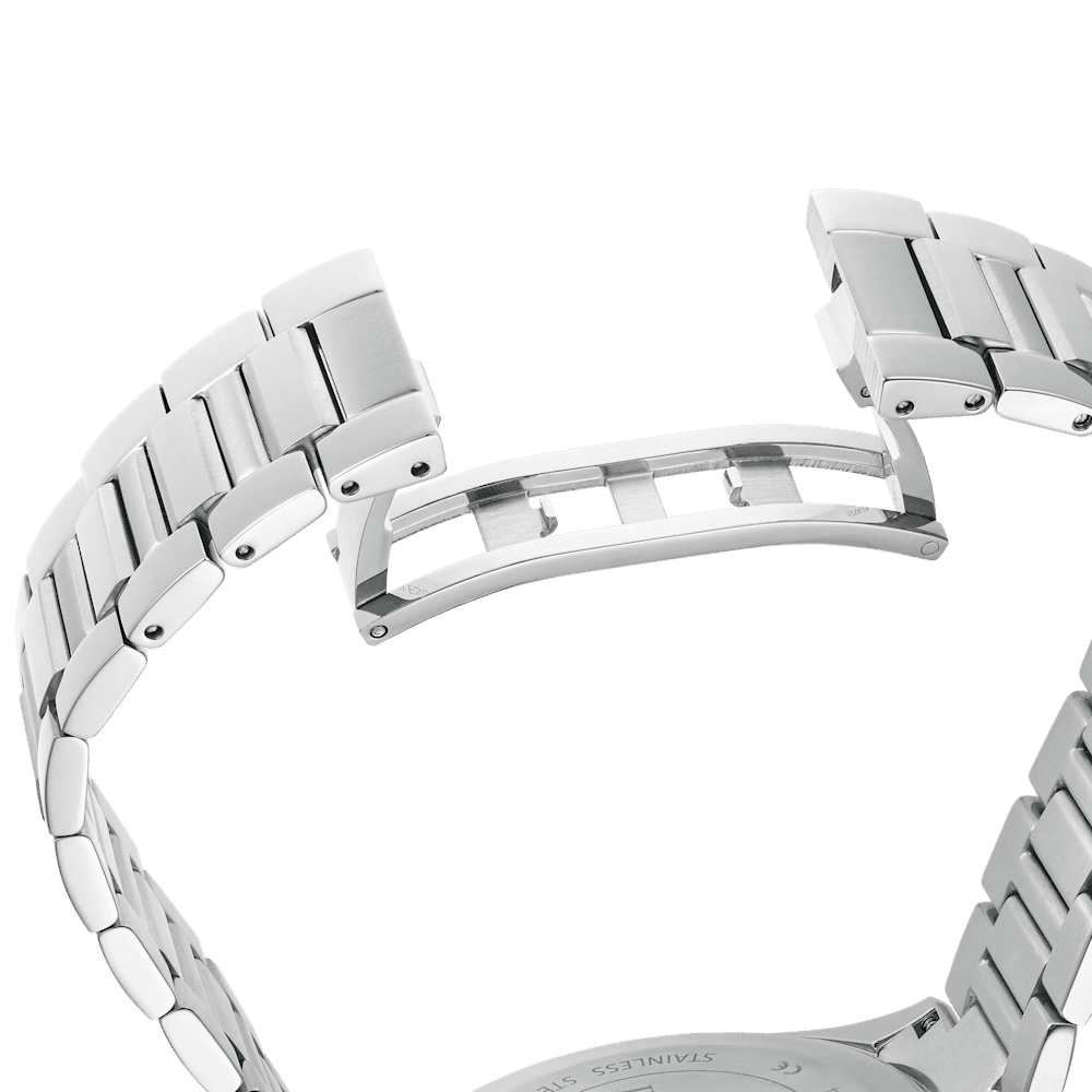 Orologio Swarovski Matrix Bracciale di metallo Tono argentato Acciaio inossidabile