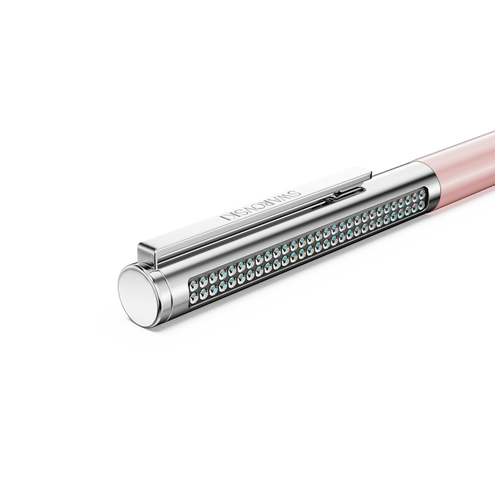 Penna a sfera Swarovski Matrix Tennis, Laccato rosa, cromato
