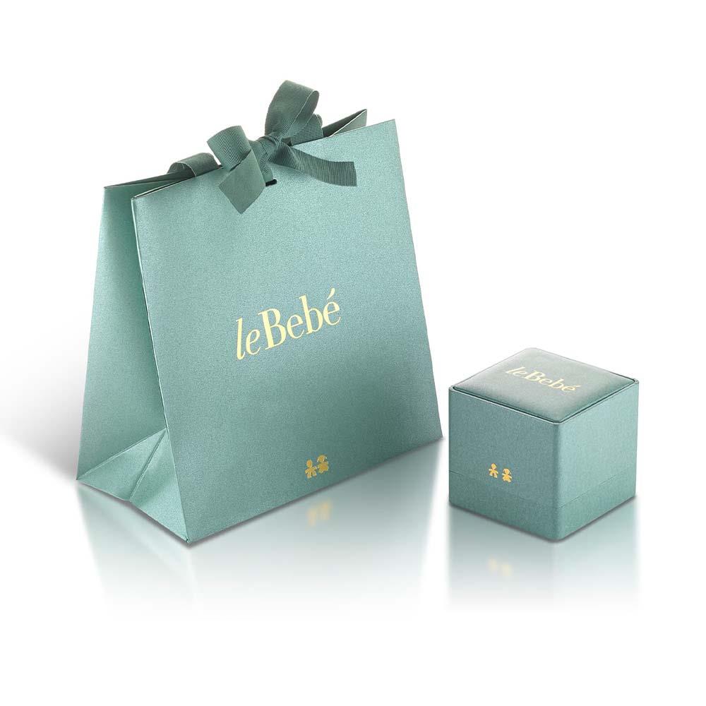 Collana leBebé Suonamore Argento Pendente Luna Rosato