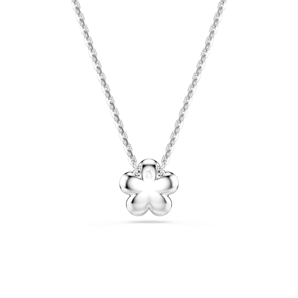 Pendente Ariana Grande x Swarovski Crystal Pearl Fiore Placcato rodio