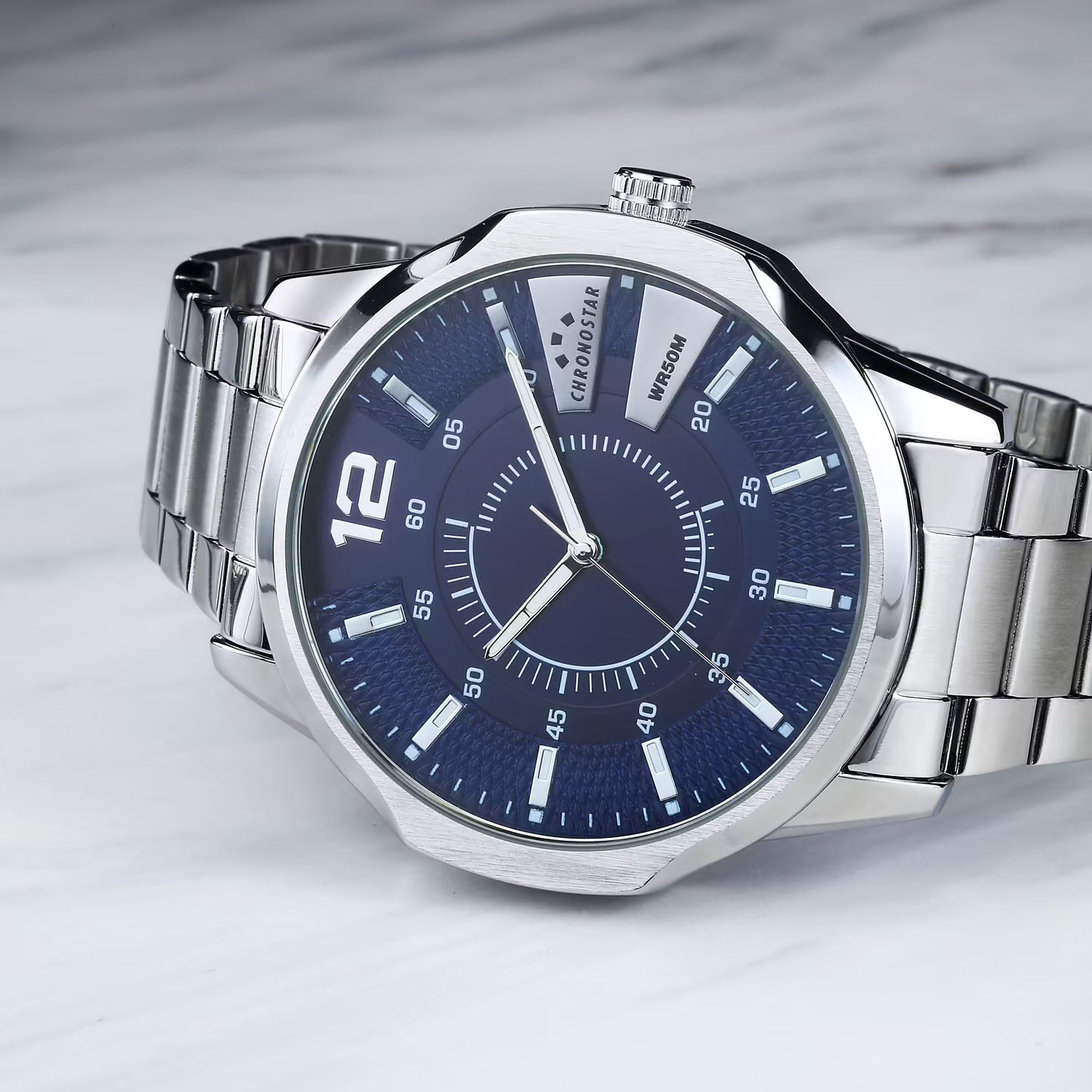 Orologio Chronostar Brave Braccialato Blu