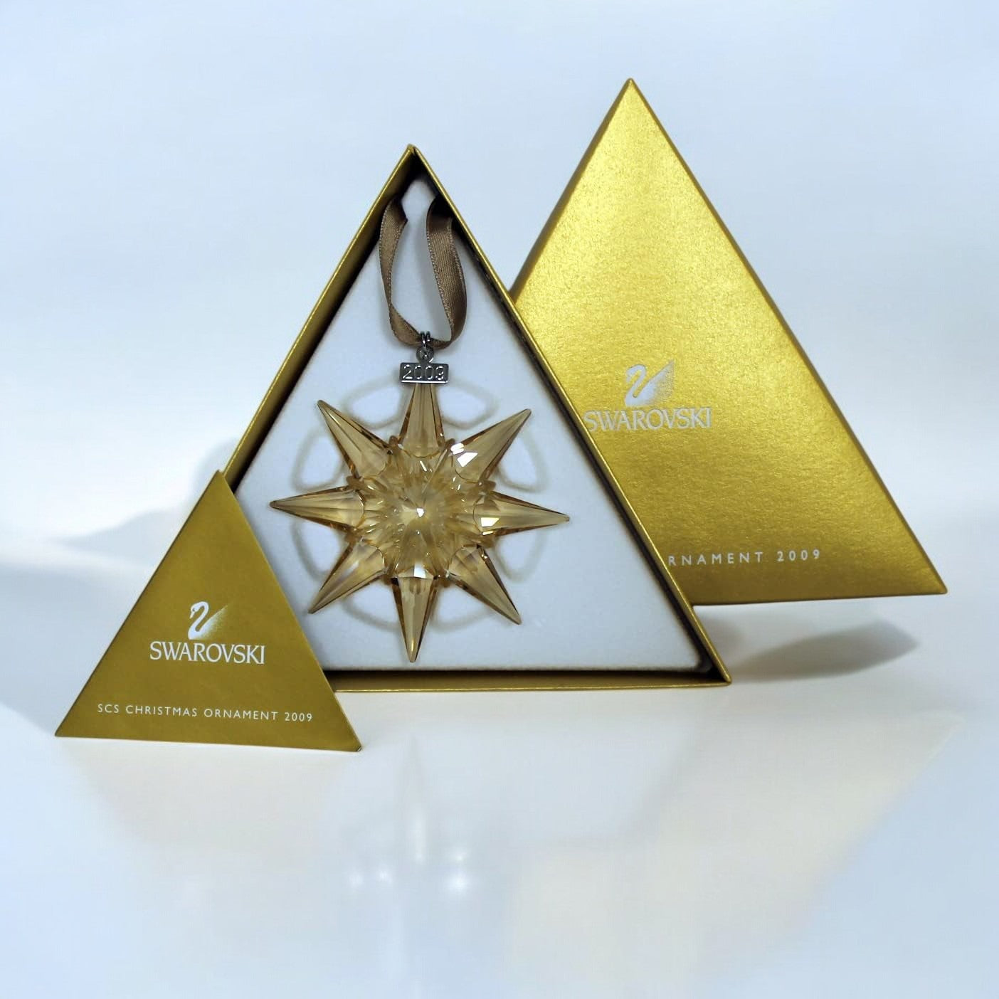 Decorazioni Natalizie Edizione limitata Swarovski Decorazione Natale 2009 SCS