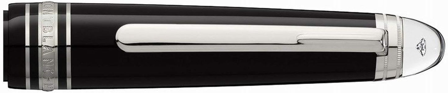Penna A Sfera Montblanc Meisterstuck Classique Platinum Diamond