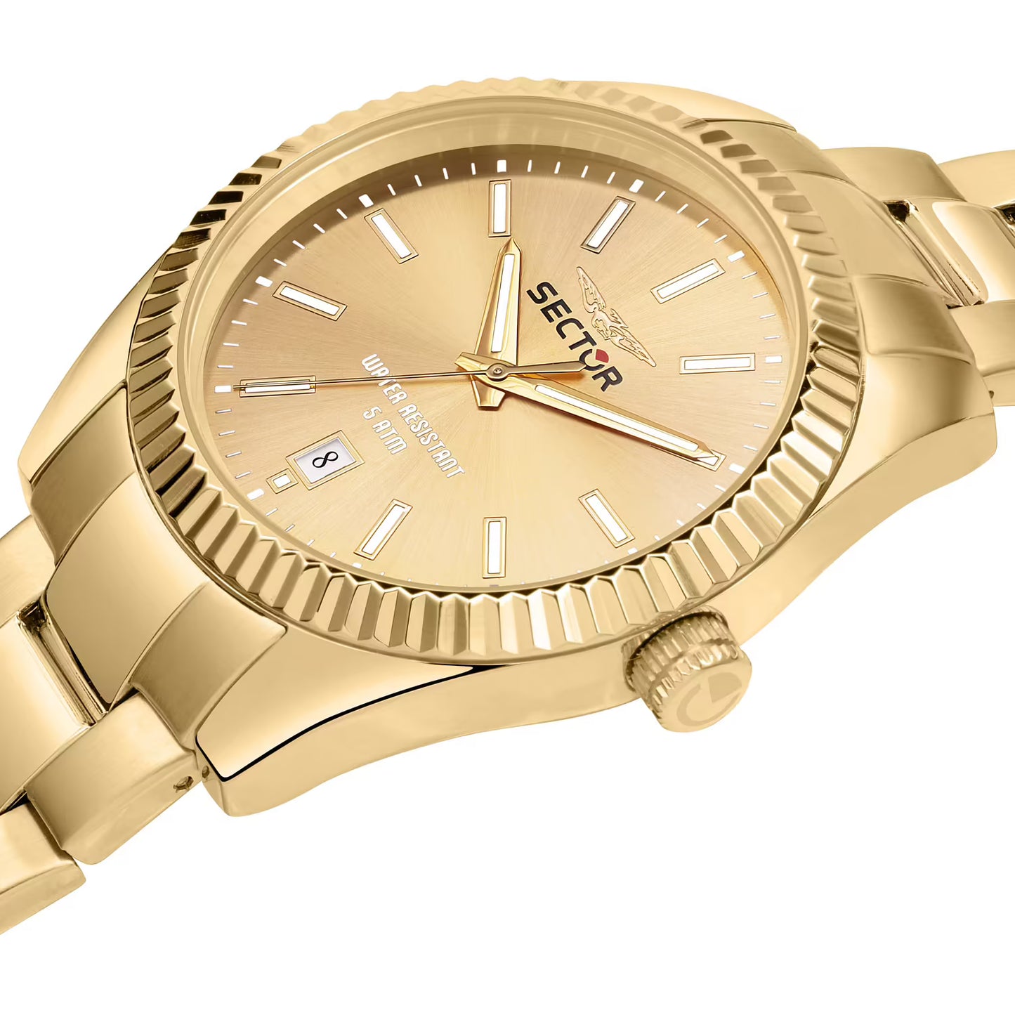 Orologio Sector 240 41 mm Pvd Oro Braccialato Pvd Oro