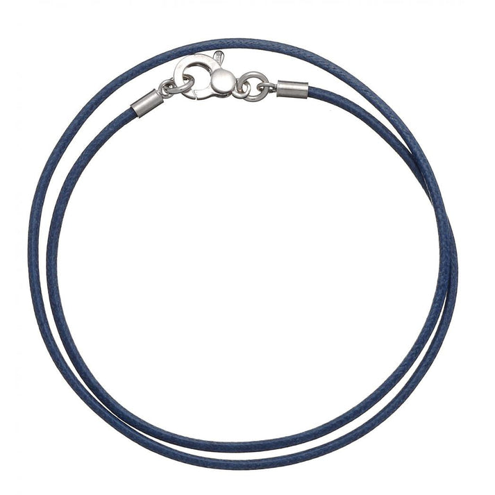 Collana Giovanni Raspini Girocollo Cordino Blu