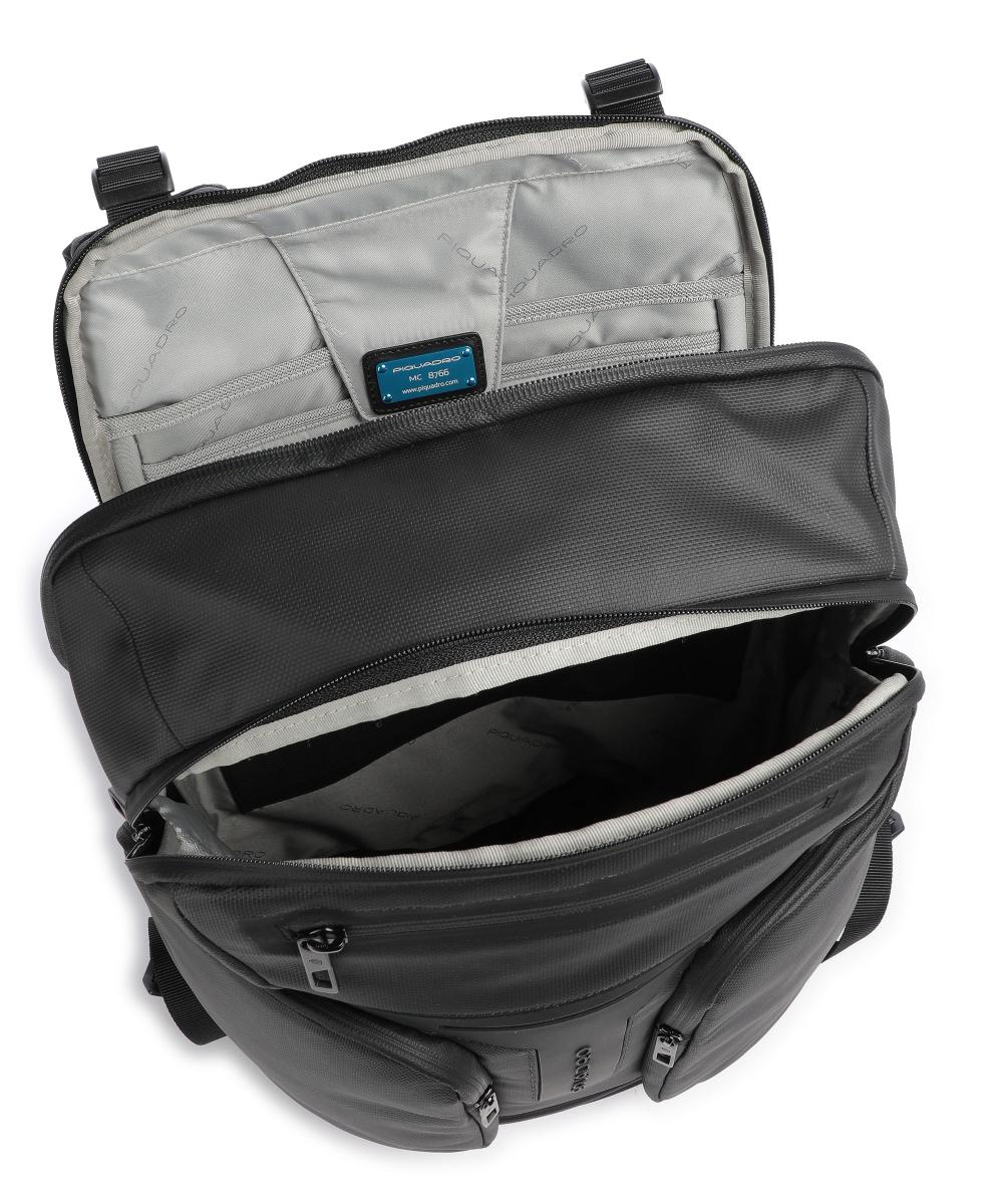 Zaini Piquadro Ipl Zaino Porta Pc Ipad In Silicone Hidor Nero