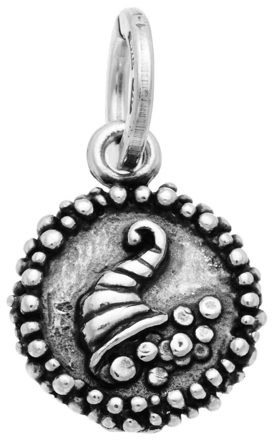 Charm Giovanni Raspini Perlage Cornucopia Argento 925