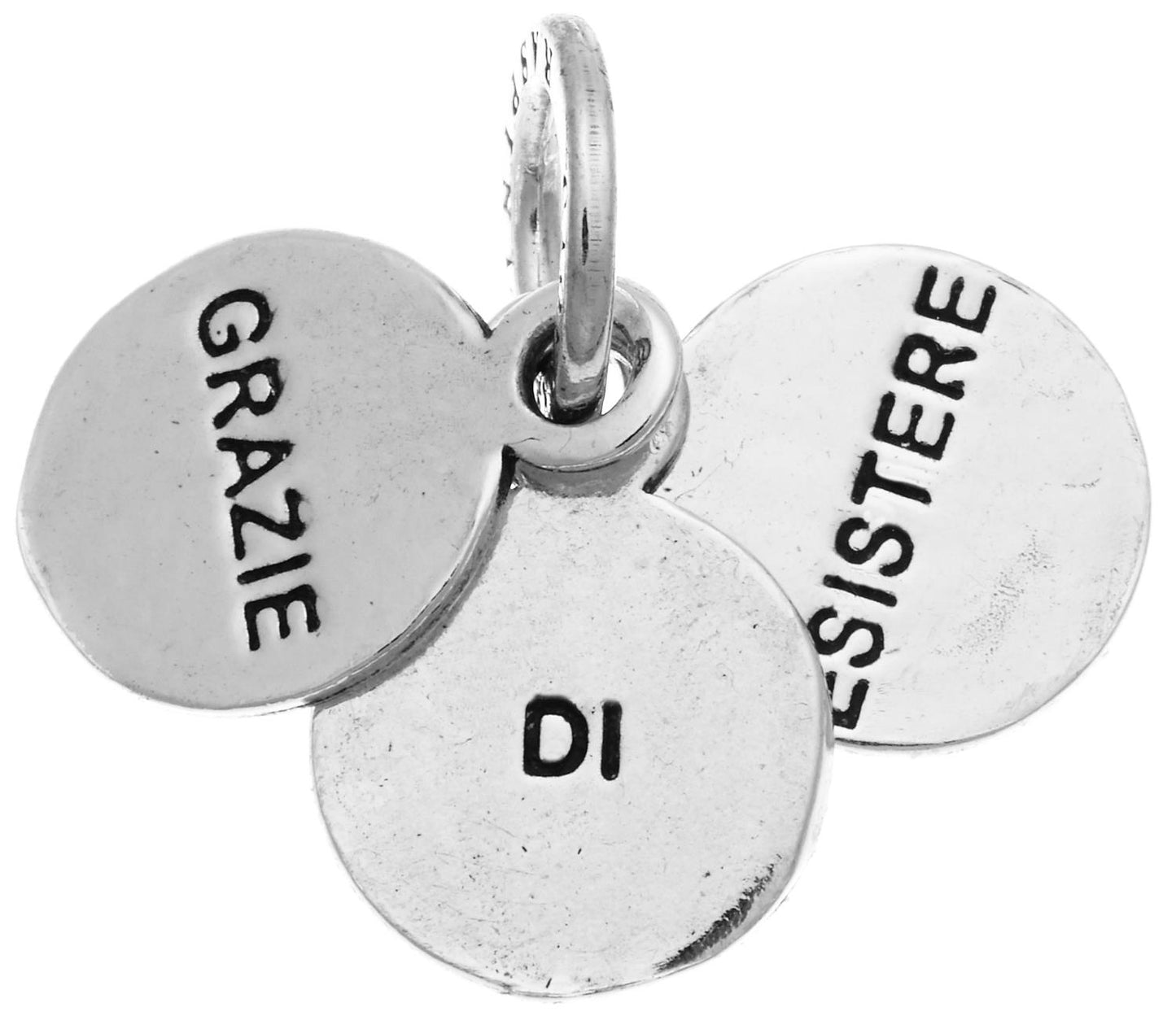 Charm Giovanni Raspini Charms "Grazie Di Esistere" Argento 925
