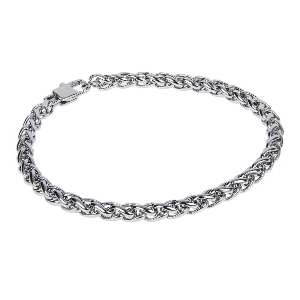 Bracciale Boccadamo Man Acciaio Maglia Spiga