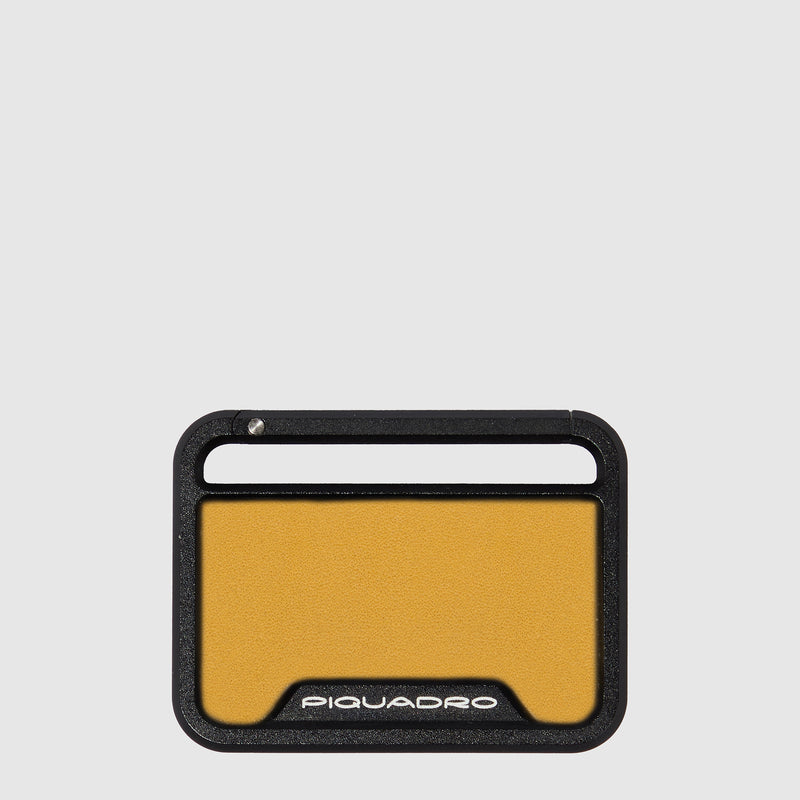 Zaini Piquadro Zaino Porta Pc Ipad Tasca Frontale Due Laterali Tessuto Inserti Pelle Blu