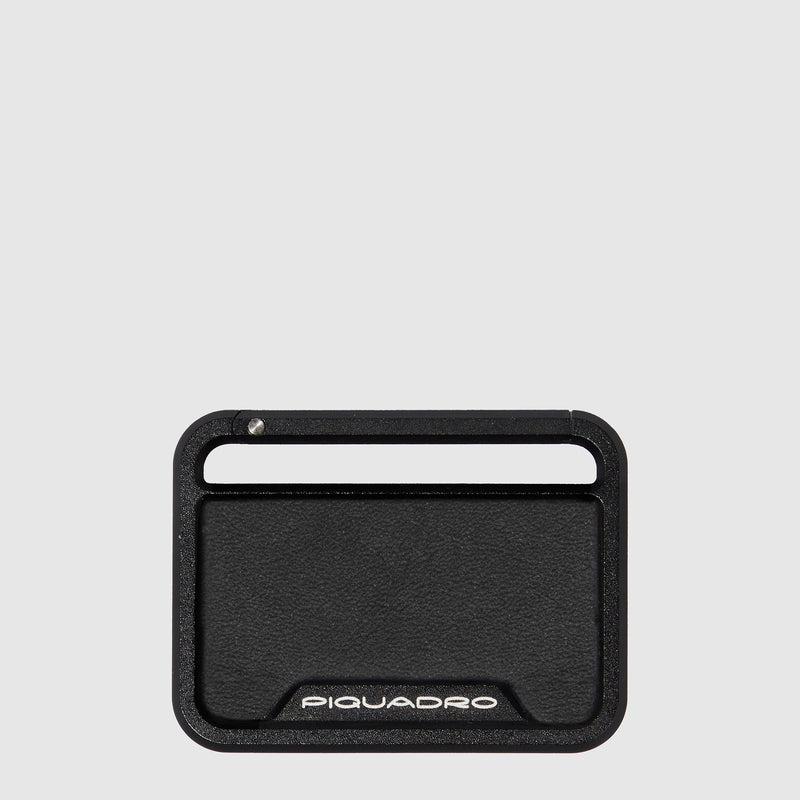 Zaini Piquadro Zaino Porta Pc Ipad Patta Due Tasche Laterali Pelle Blu
