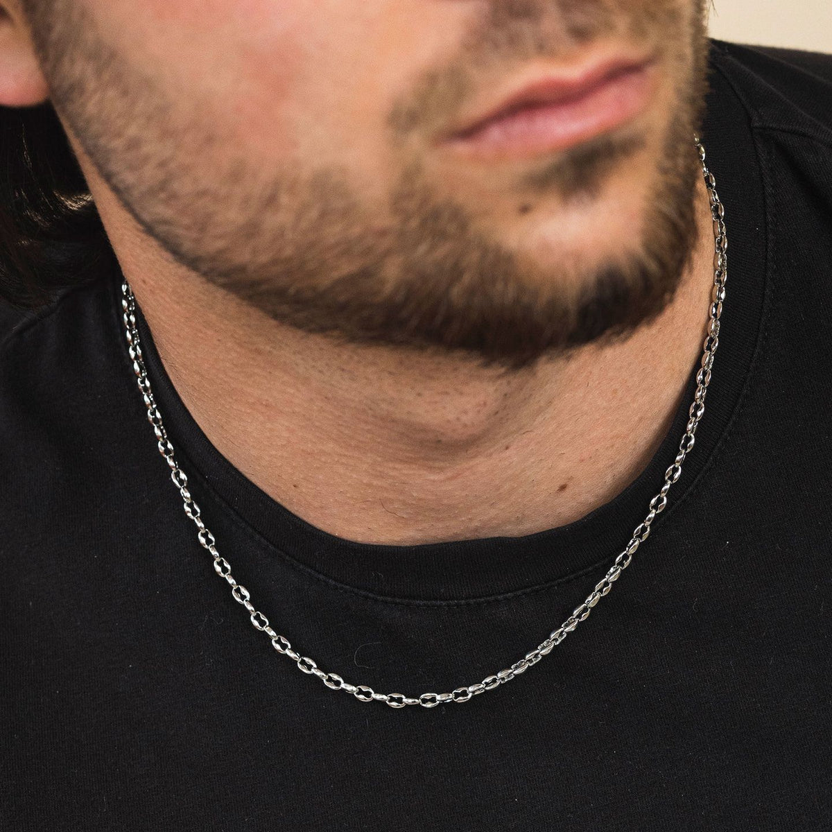 Collana Boccadamo Man Acciao Maglia Marinara