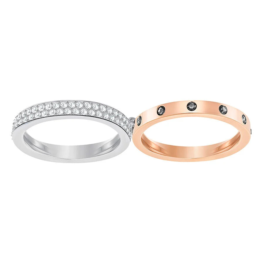 Set 2 Anelli Swarovski Hint Mix - Misura 52