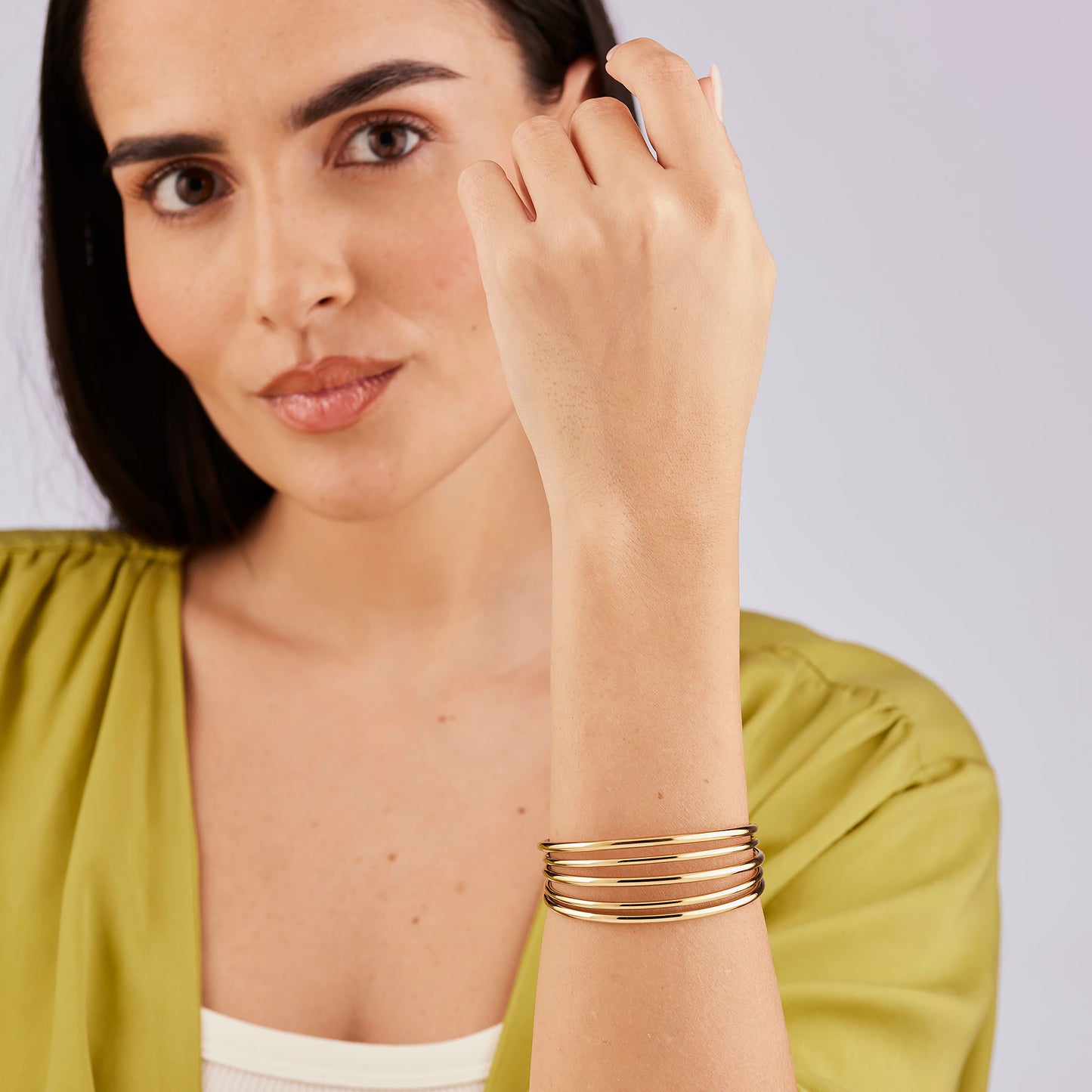 Bracciale Rigido Brosway Aura Aperto Sotto Pvd Oro
