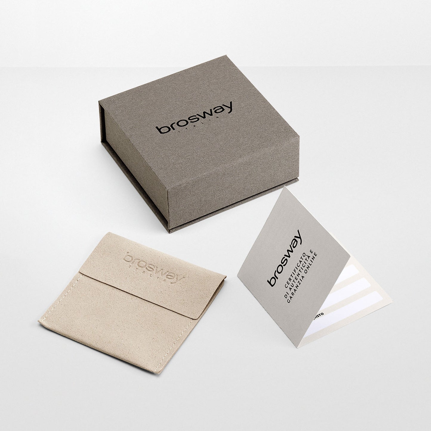 Collana Brosway Ink Uomo Pvd Oro Con Pendente Piastrina Satinata Ottagonale