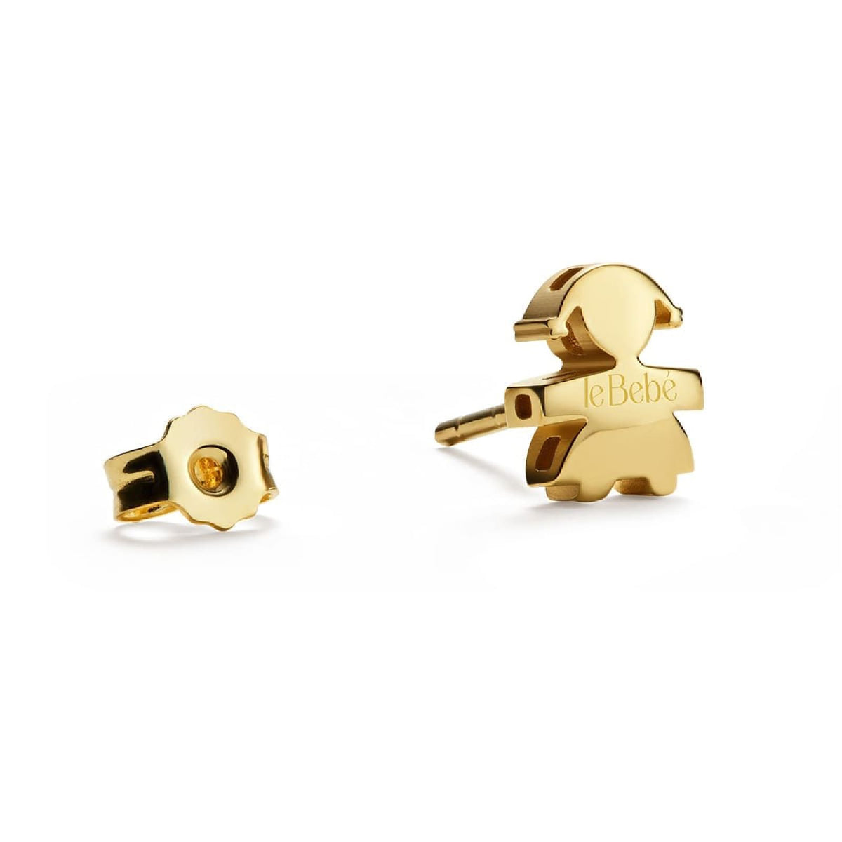 Monorecchino Lebebé Tesorini In Oro Giallo 18 Kt Bimba
