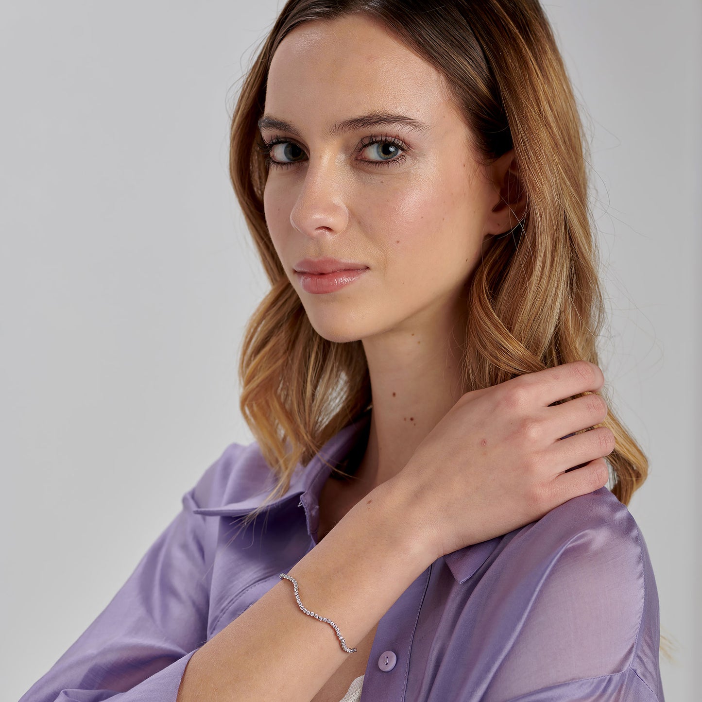 Bracciale Brosway Desideri Acciaio Ondulato Con Cubic Zirconia