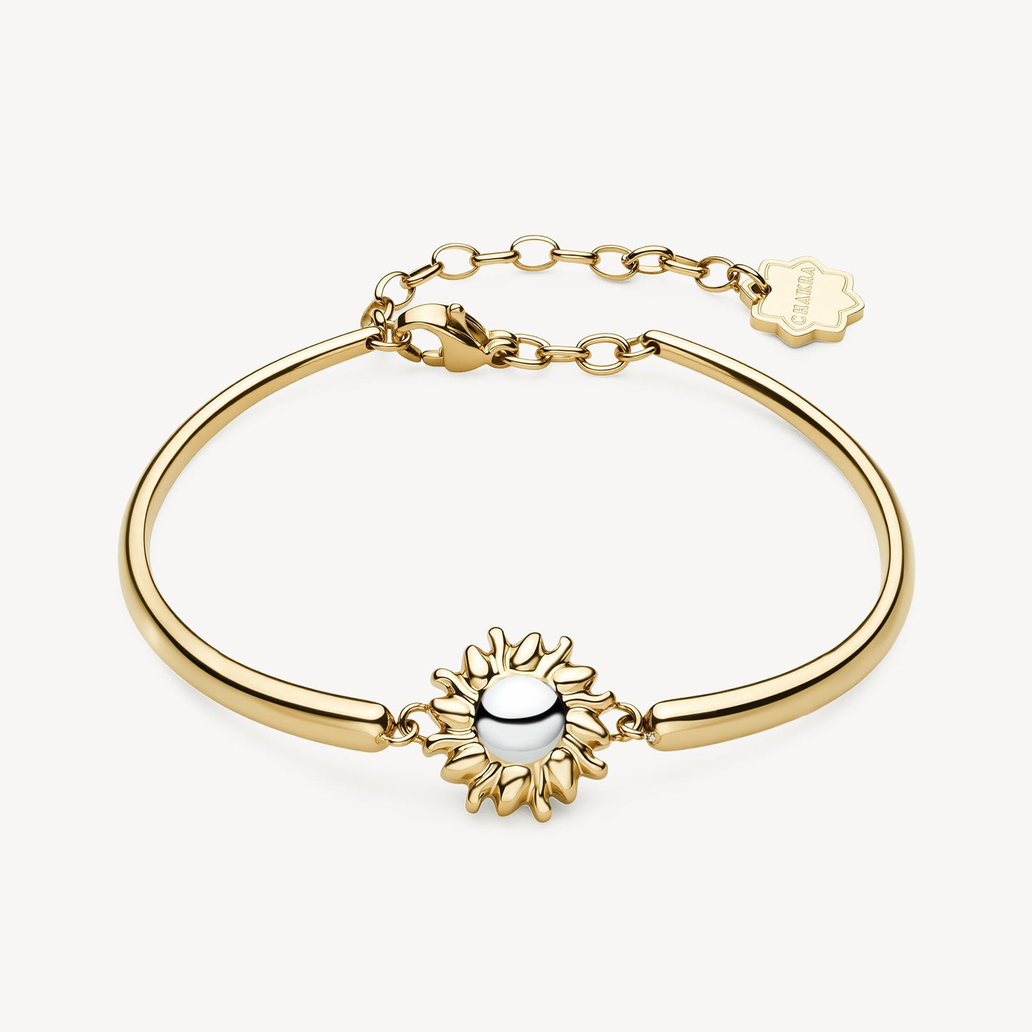 Bracciale Rigido Brosway Chakra Pvd Oro Sole