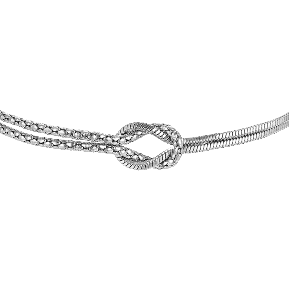 Bracciale Luca Barra Legami Acciaio Nodo