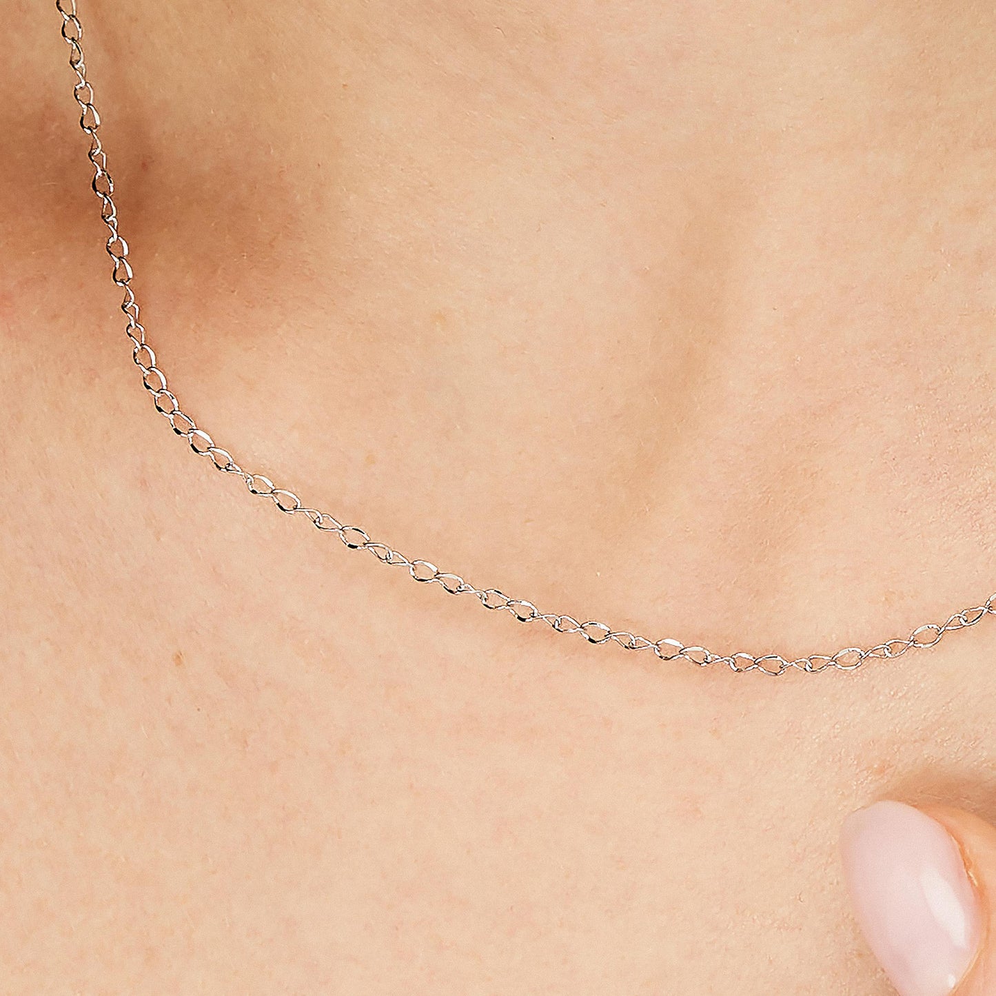 Collana Brosway Essential Acciaio Maglie Ovali Con Elemento Cerchio Stella