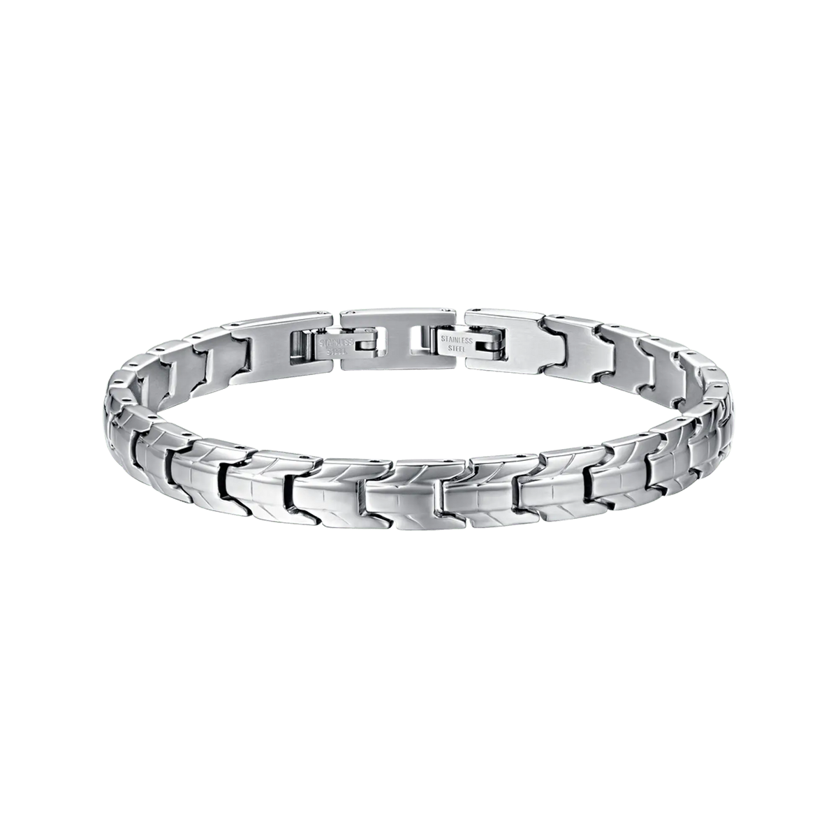 Bracciale Uomo Luca Barra In Acciaio