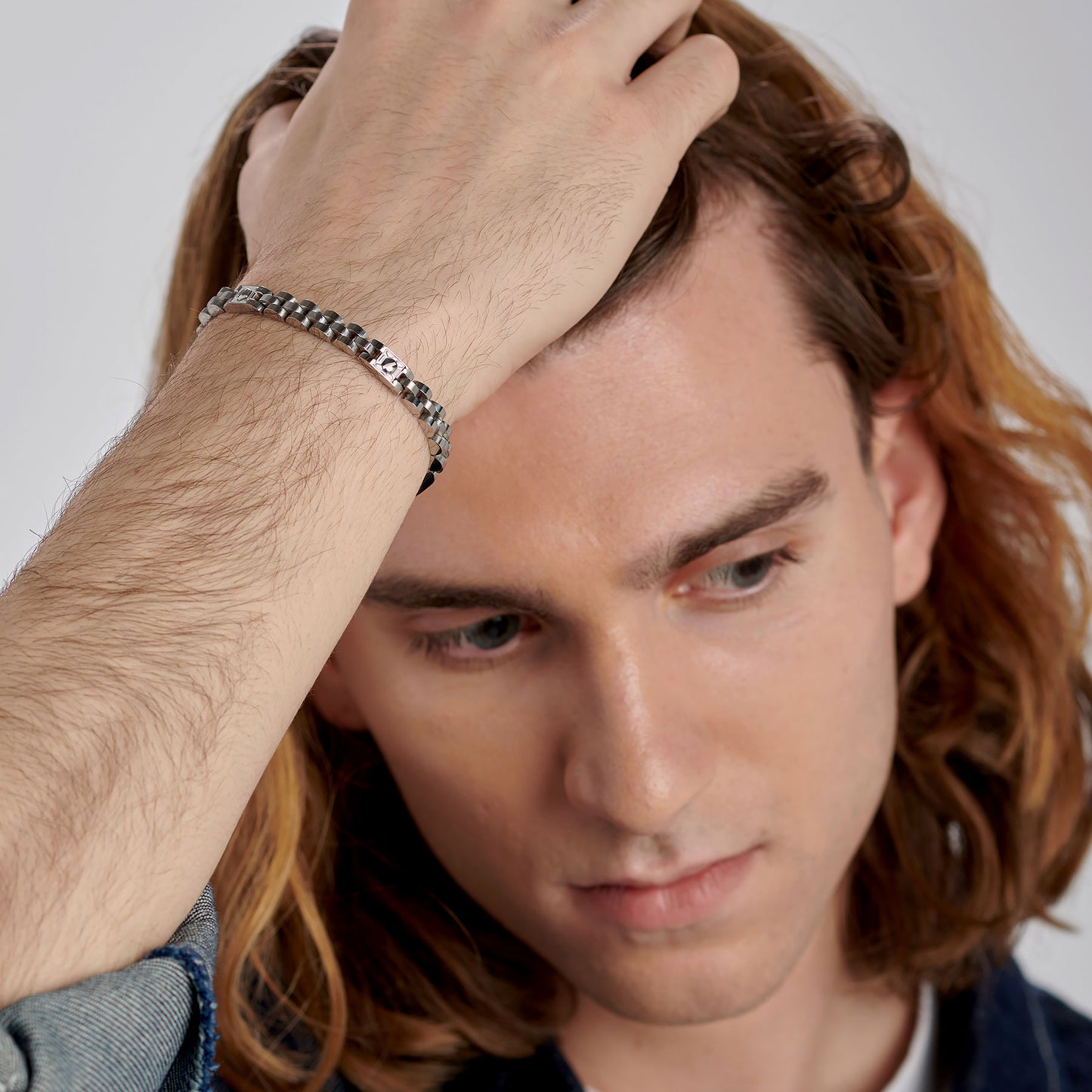 Bracciale Uomo Brosway Riptide Acciaio Elementi Vite
