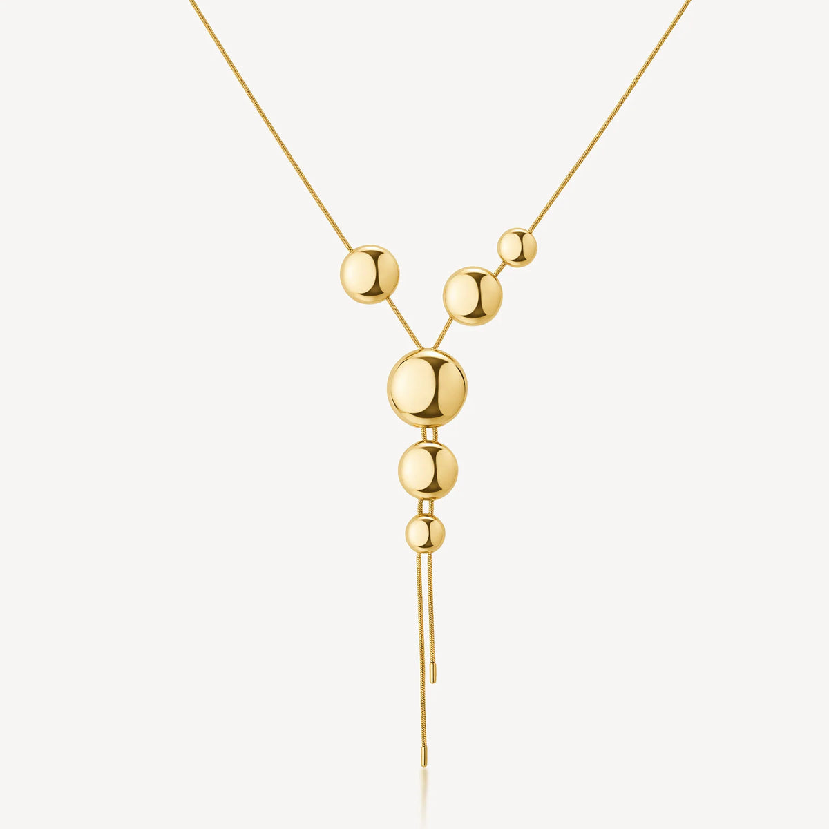 Collana A Y Brosway Muse Acciaio Pvd Oro Maglia Coda Di Topo Con Dischi Convessi