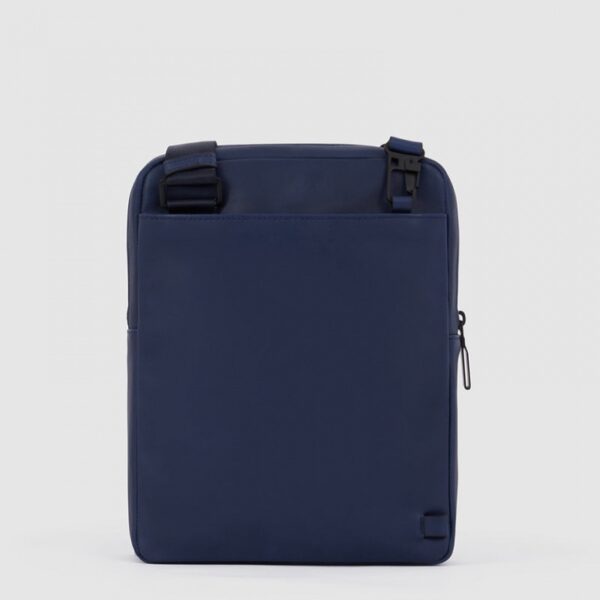 Borselli Piquadro Borsello Porta Ipad In Pelle Blu