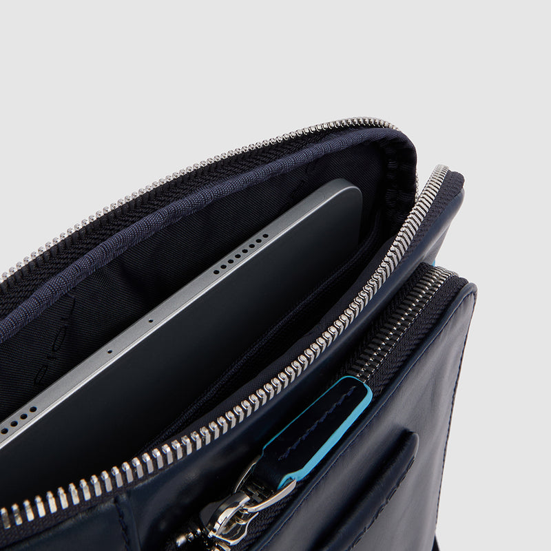 Borselli Piquadro Blue Square Borsello In Pelle Nera