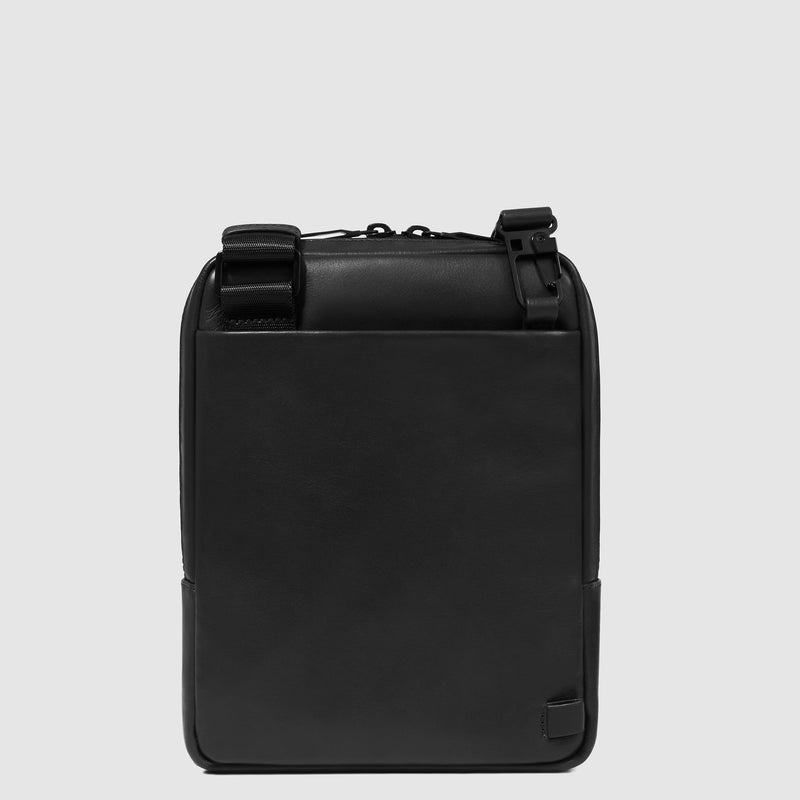 Borselli Piquadro Borsello Piccolo Porta Ipad Tasca Frontale Pelle Nera