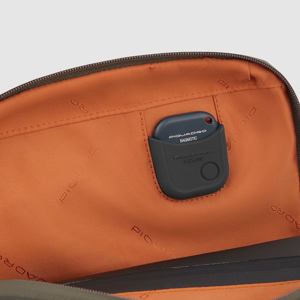 Borselli Piquadro Borsello Grande Porta Ipad Silicone Hidor Nero