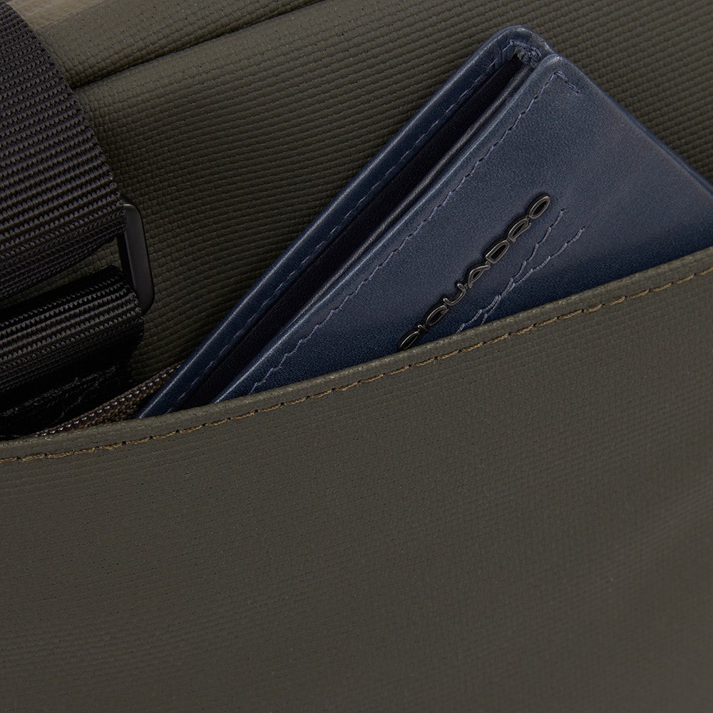 Borselli Piquadro Borsello Grande Porta Ipad Silicone Hidor Verde