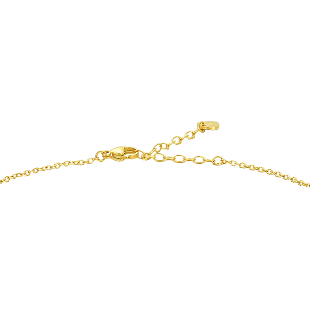 Collana Choker Tennis Luca Barra Pvd Oro Con Zirconi