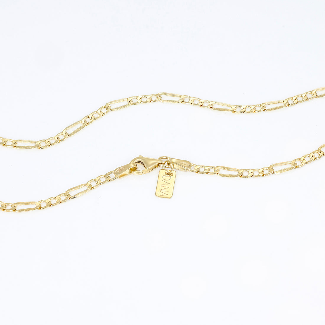 Collana Uomo Dana Timeless Oro Giallo 9 Kt 3+1 Finitura Lucida