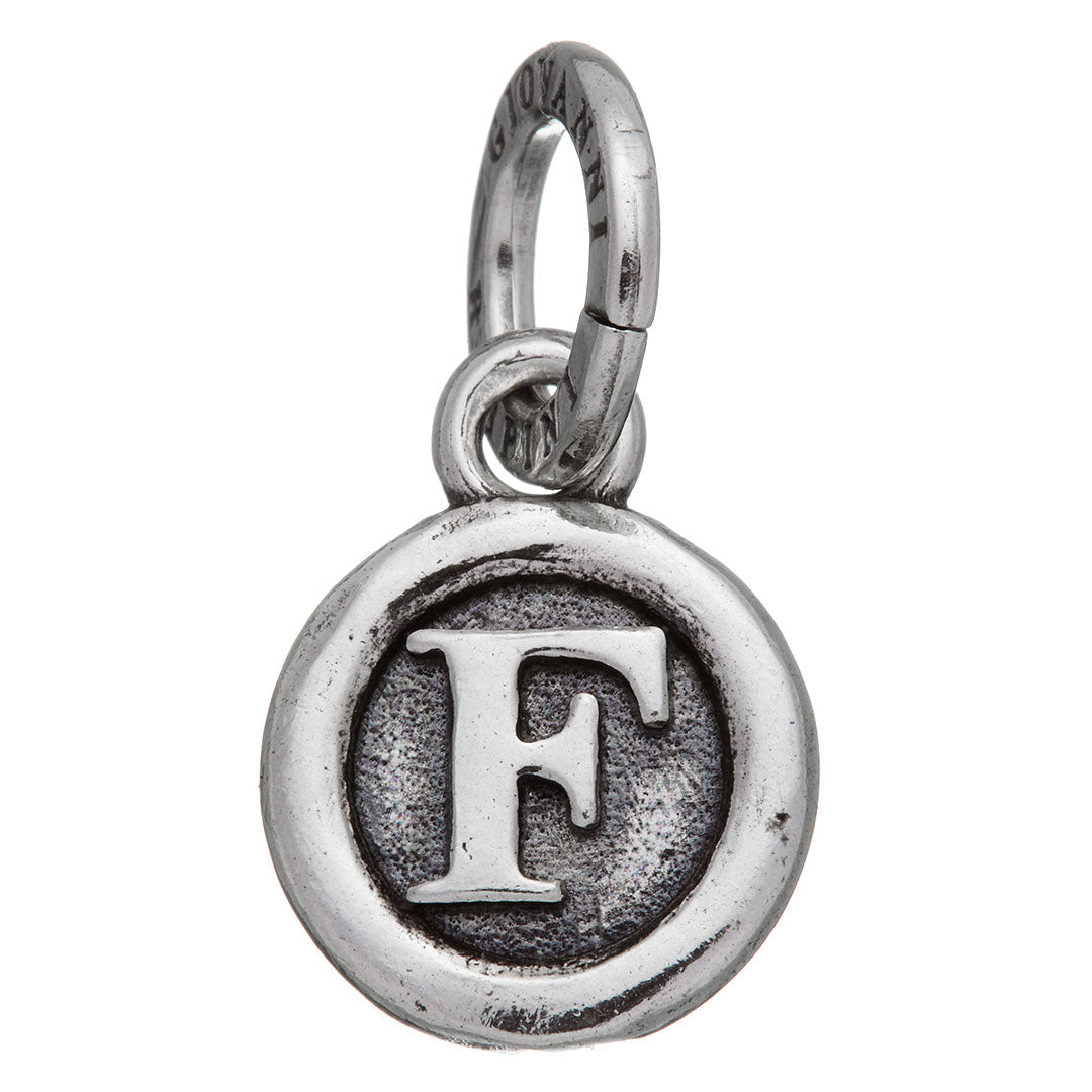 Charms Giovanni Raspini Charm Lettera Bottone "F"