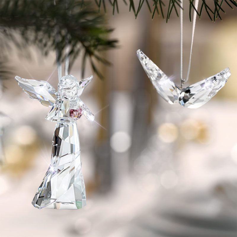 Decorazioni Natalizie Swarovski Ali d'angelo Angel