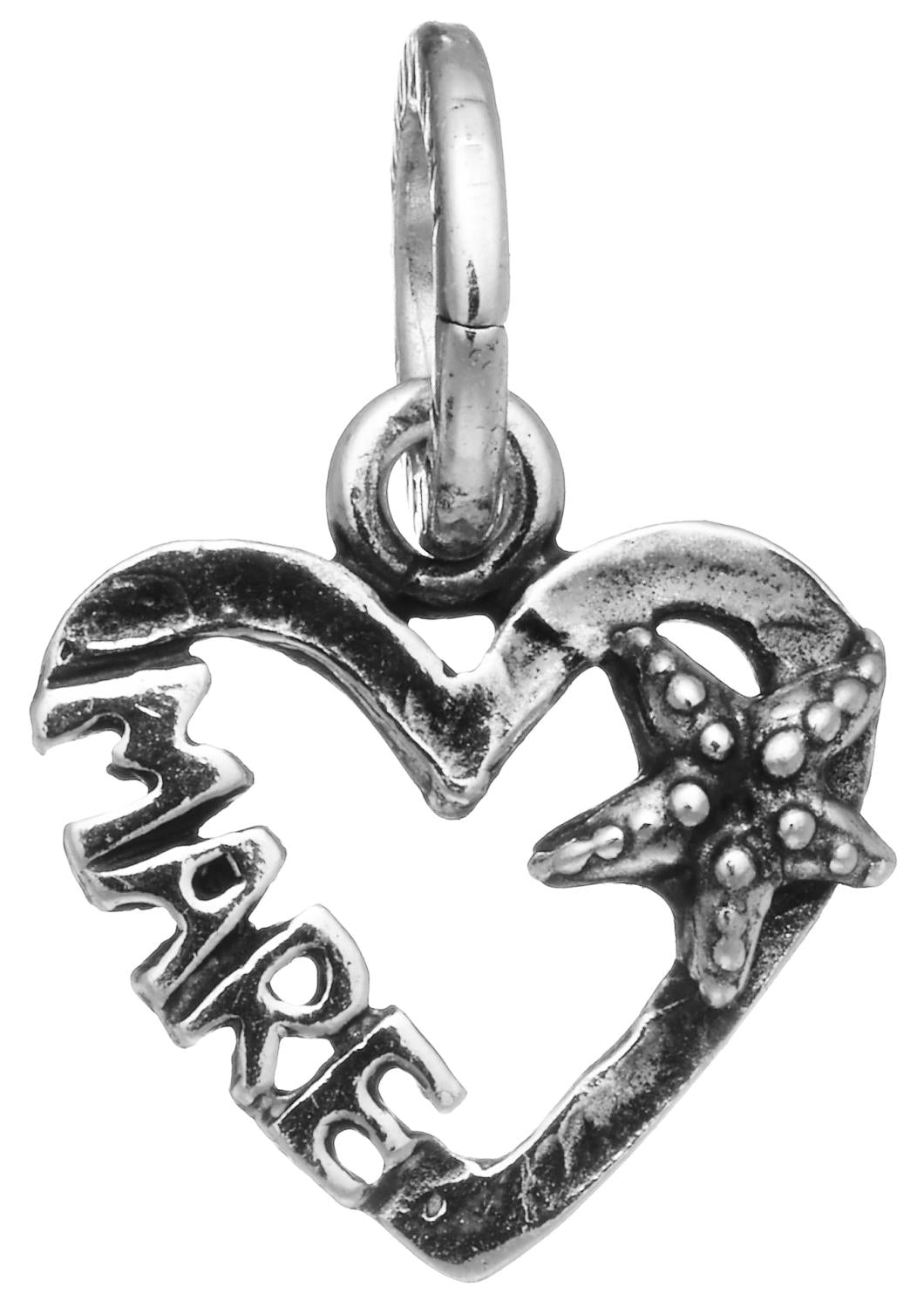 Charm Giovanni Raspini Charms Cuore Mare Argento 925
