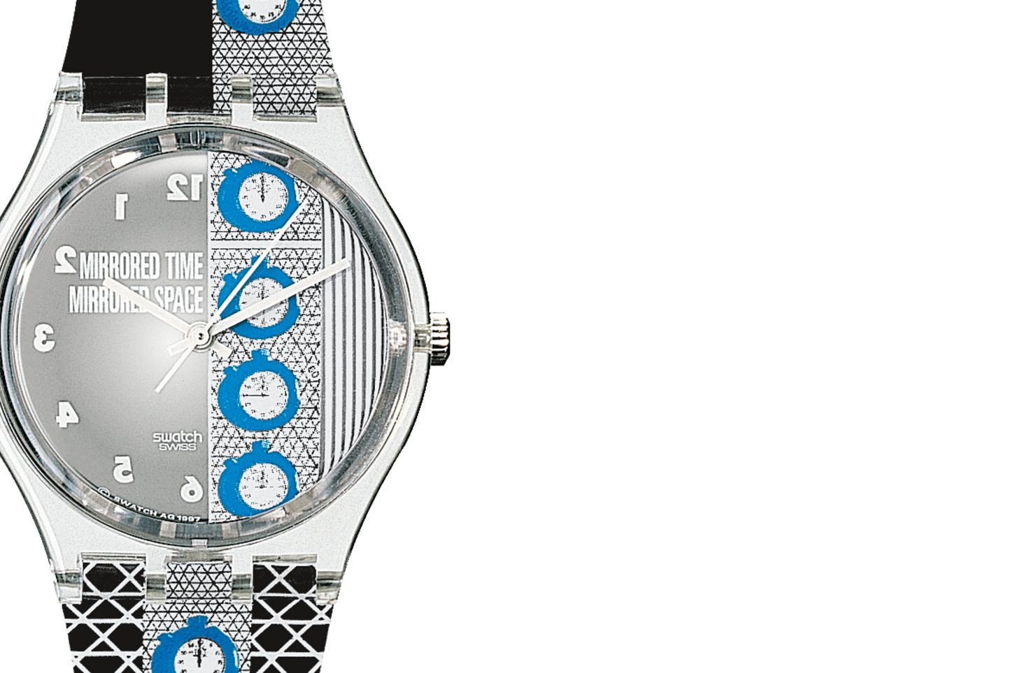 Orologio Swatch Time 4 By Laura Grisi Mirrored Space