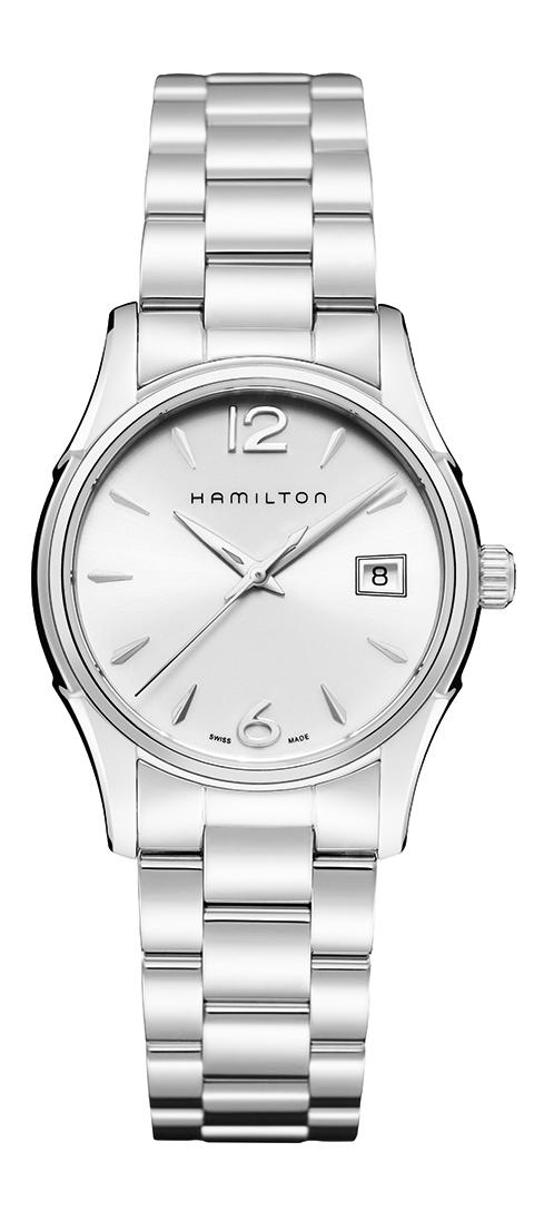 OROLOGIO HAMILTON JAZZMASTER LADY QUARTZ 34 MM SILVER - H32351115
