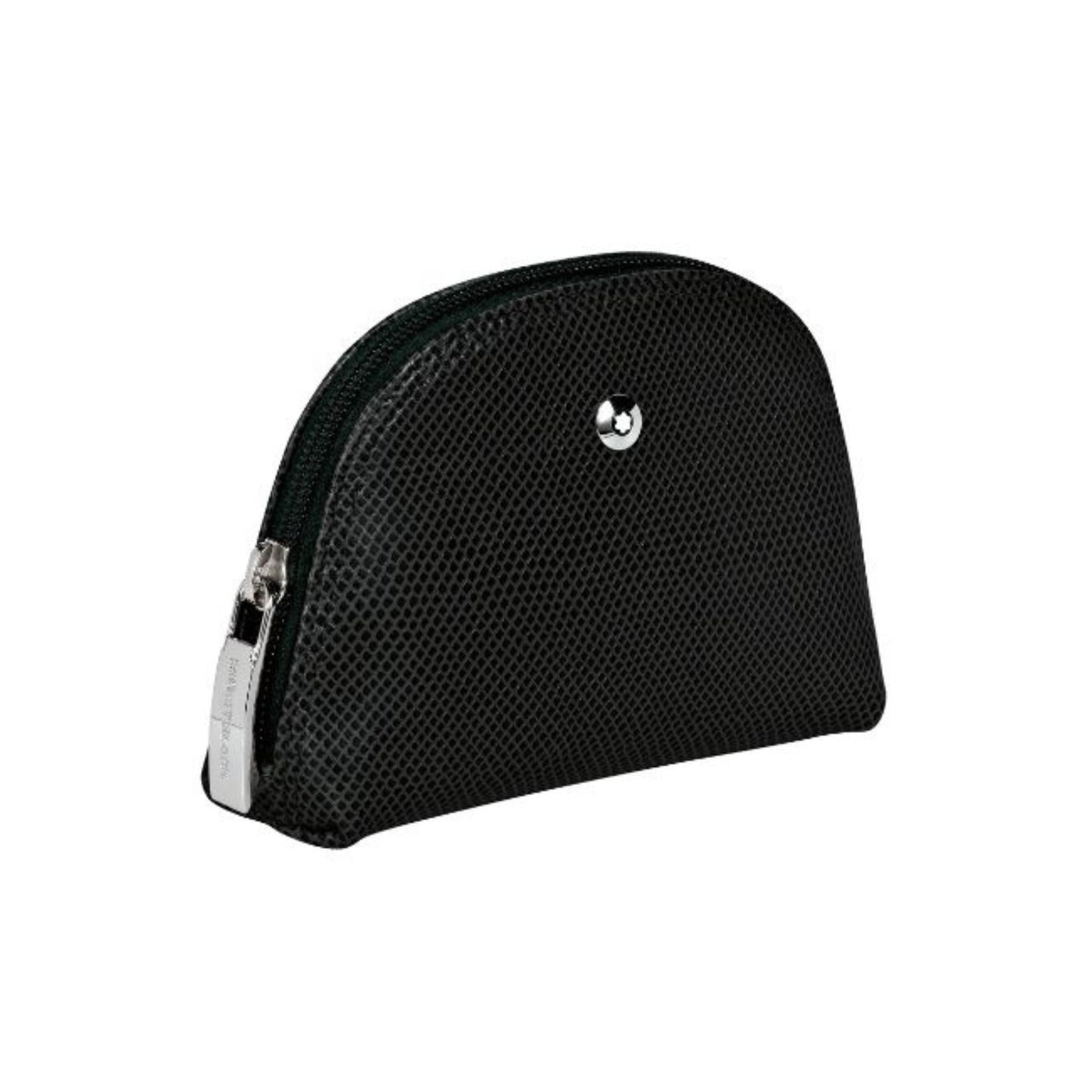 Pochette Montblanc La Vie De Boheme Astuccio Porta Cosmetici Portamonete Piccolo Nero Beige