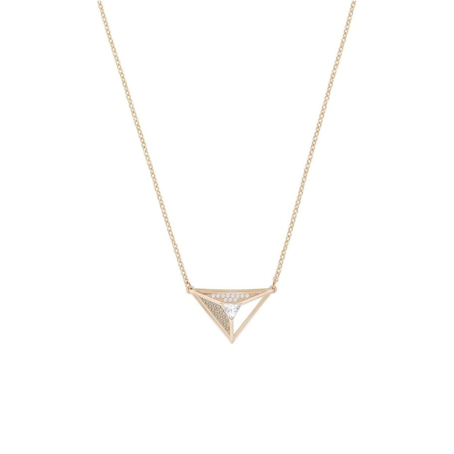 Collana Swarovski Hillock Triangle Rose