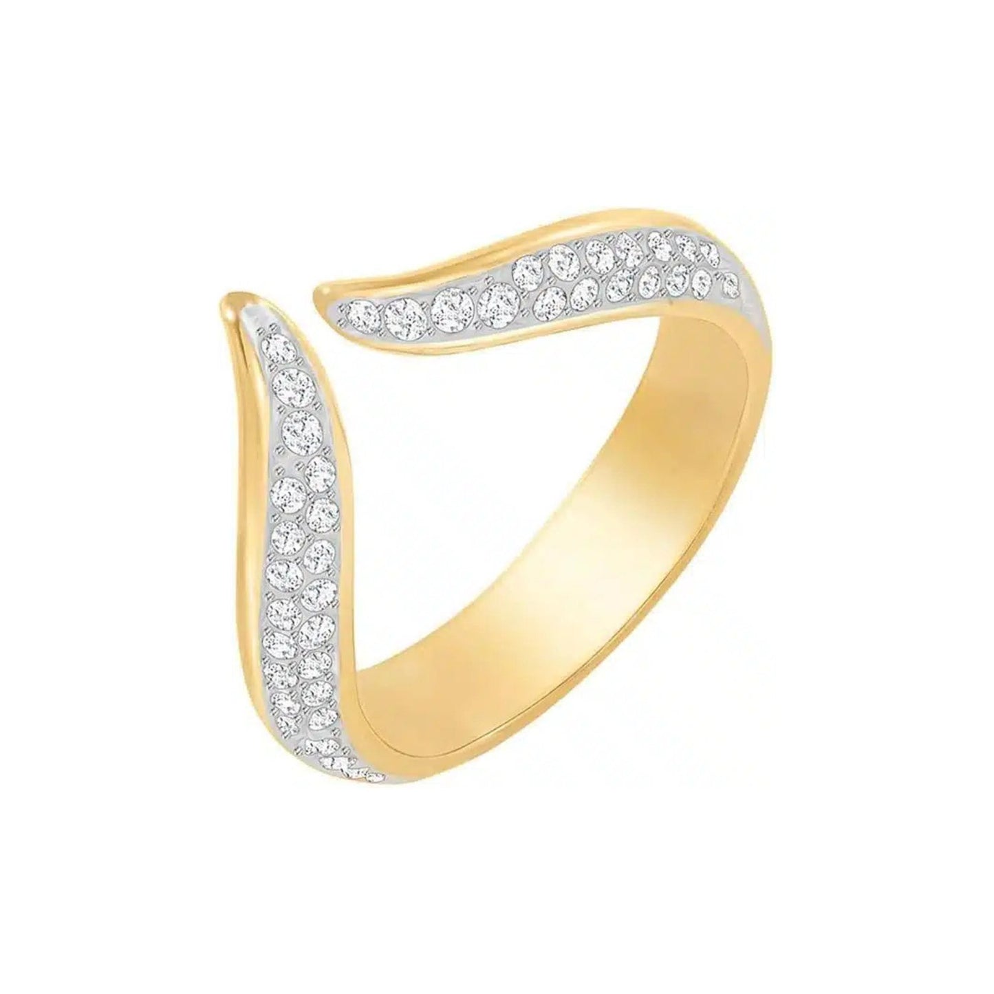Anello Swarovski Groove - Misura 58